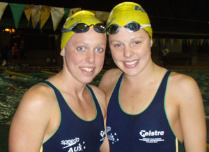 l-r meagen nay and amelia evatt-davey hawaii 2007 photo hmg.jpg
